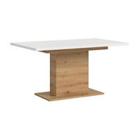 ESSTISCH MOTION (B/H/T: ca. 150/76/90 cm) in Artisan Oak Nachbildung/weiß - Eiche Artisan, Holzwerkstoff (90/150/76cm)