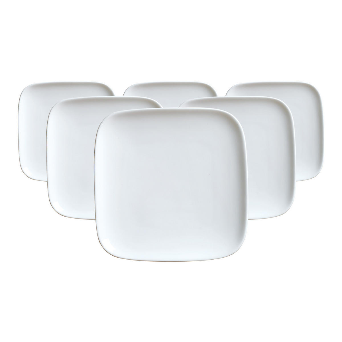 DESSERTTELLER Arena weiß ø 21 cm 6er Set - Weiß, Keramik (21cm) - Ritzenhoff Breker