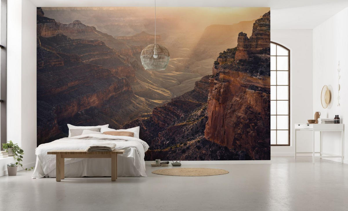 FOTOTAPETE Landschaft 450 x 280 cm - Beige, Papier (450/280cm) - Sanders & Sanders