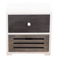 NACHTTISCH Weiß 24/35/36 cm - Weiß, Holz (24/36/35cm) - Mobili Rebecca