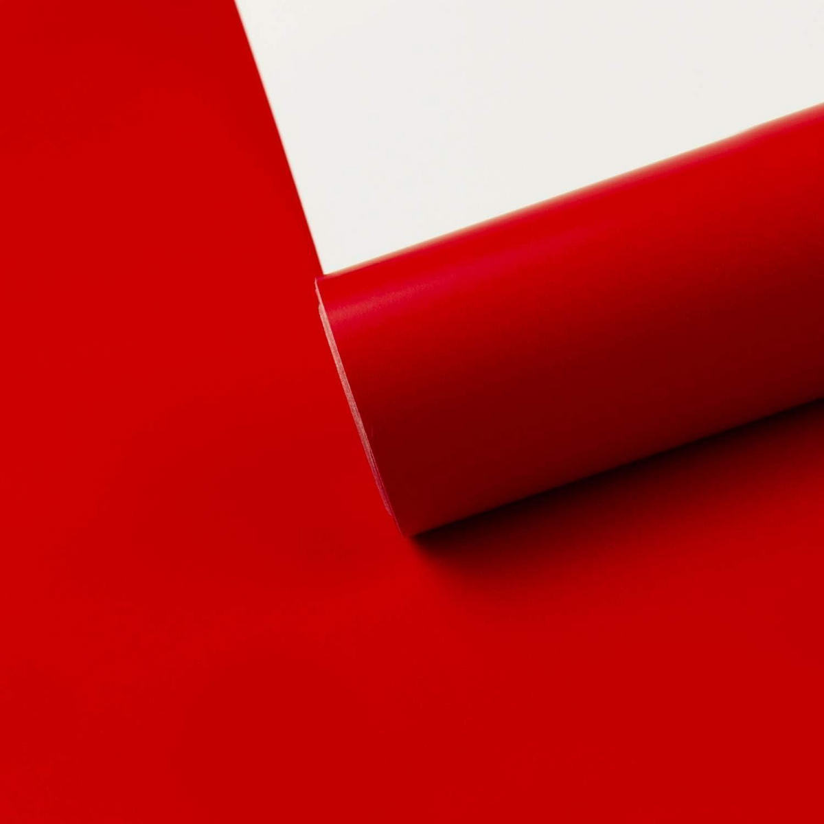 GESCHENKPAPIERROLLE Rot 44,5 cm x 10 m - Rot, Papier (44.5/44.5/44.5cm)
