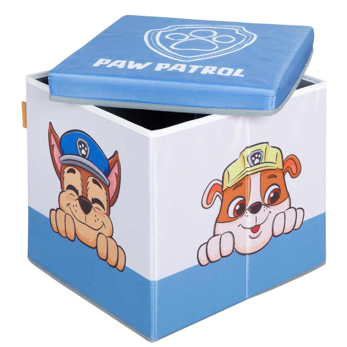 SITZ-& AUFBEWAHRUNGSBOX Paw Patrol - Weiß, Kunststoff (30/30cm) - Roba