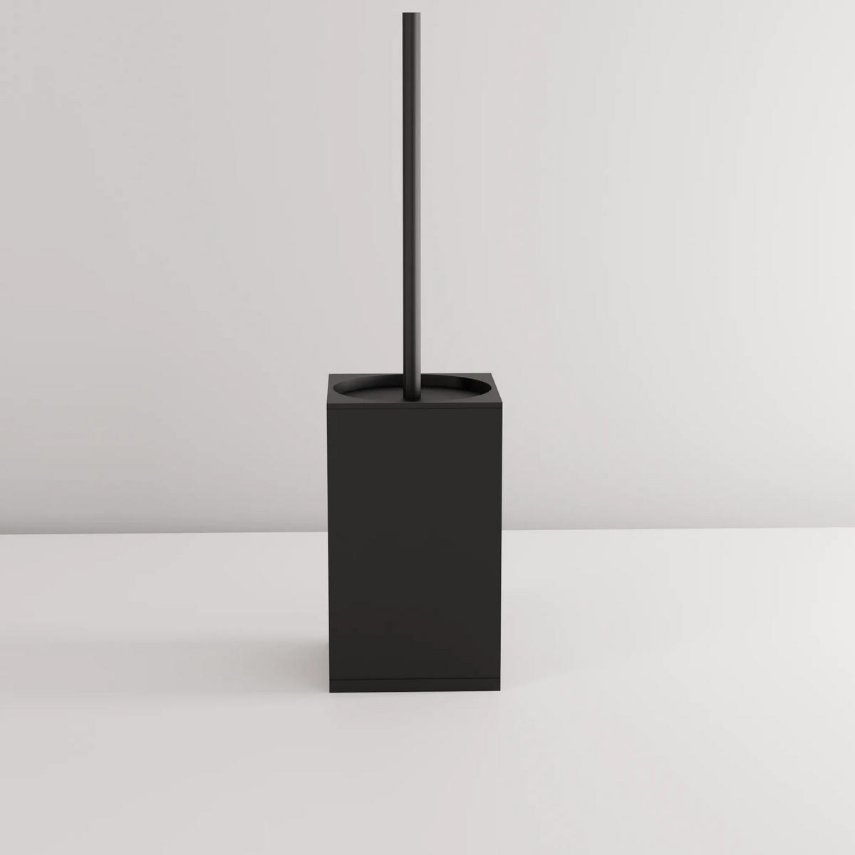 WC-BÜRSTEN Rea B110 Matt Black - Schwarz, Metall (8/39/8cm) - REA