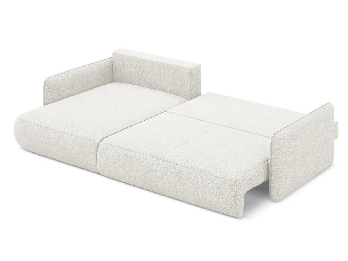 WOHNLANDSCHAFT Strukturstoff Stoff Grau - Schwarz/Grau, Kunststoff/Textil (290/86/148cm) - Makamii