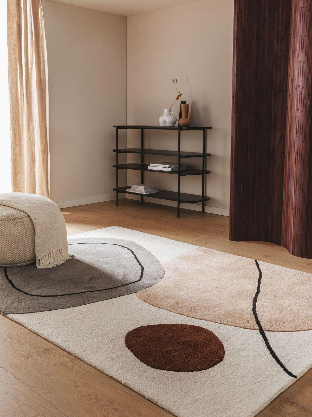 WOLLTEPPICH Kyoto Multicolor 160x230 cm - Multicolor, Textil (160/230cm) - benuta Pure