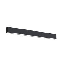 LED-DECKENLEUCHTE - Schwarz, Metall (4.5/100/6.3cm) - Lumicom