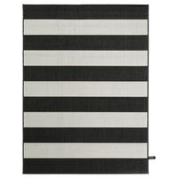 OUTDOORTEPPICH Metro Schwarz 120x170 cm - Schwarz, Textil (120/170cm) - benuta Nest