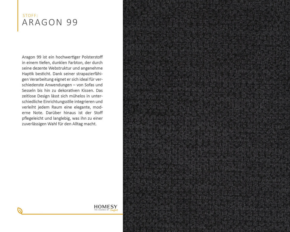 ECKSOFA Bellano Ecksofa L-Form - links oder rechts montierbar, schwarz - Schwarz, Holz (243/156cm) - Homesy