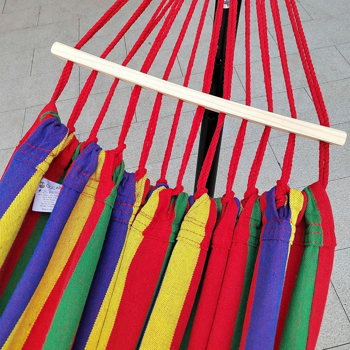 HÄNGEMATTE für 2 Personen, 220 x 160 cm Baumwolle - Multicolor, Textil (160/2.5/330cm)