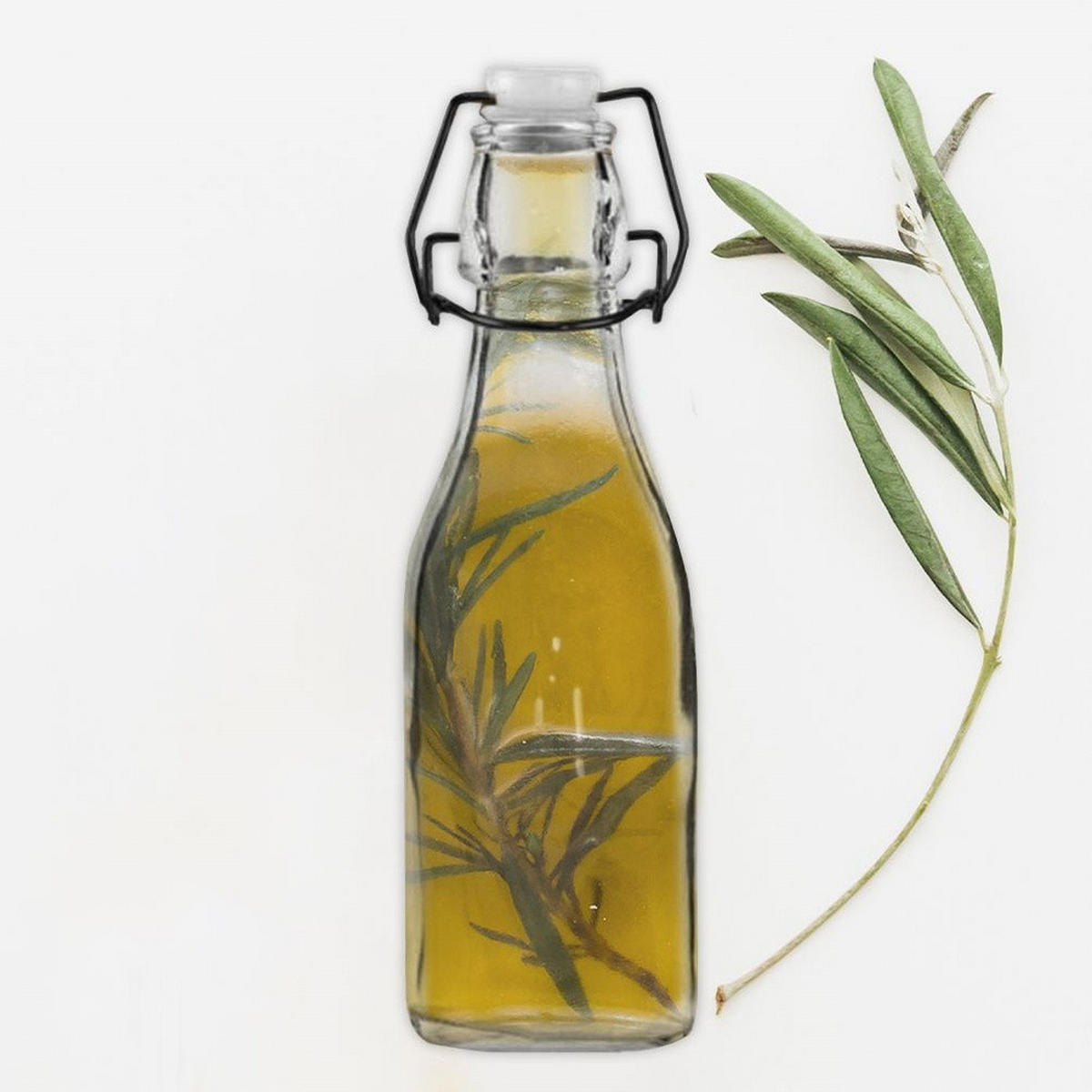 ESSIGFLASCHE Bügelverschluss 290 ml Transparent - Transparent, Glas (6/20/6cm) - Orion 