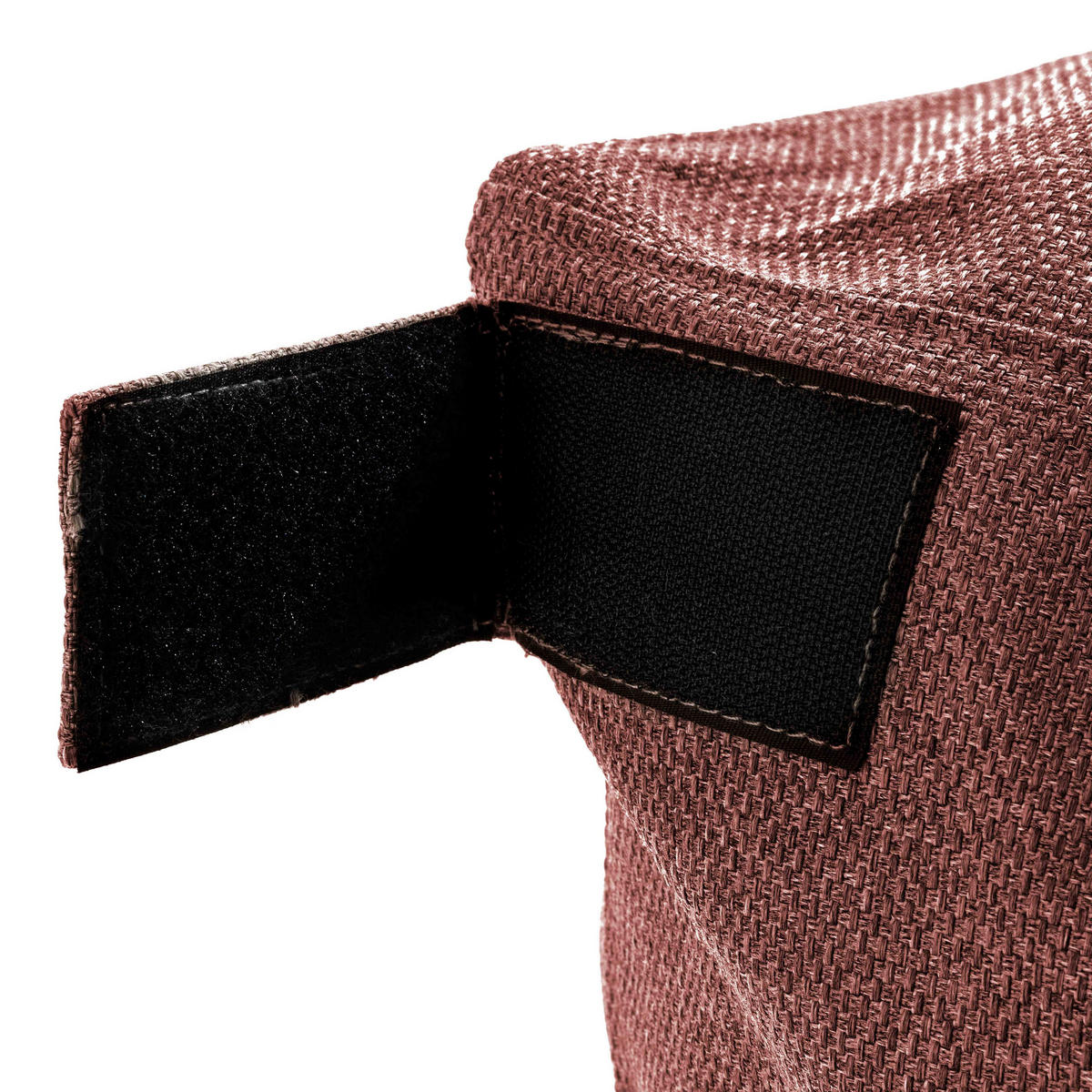 GARTENSOFA mit 3 Sitzplätzen, Terrakotta - Braun, Textil - Oviala