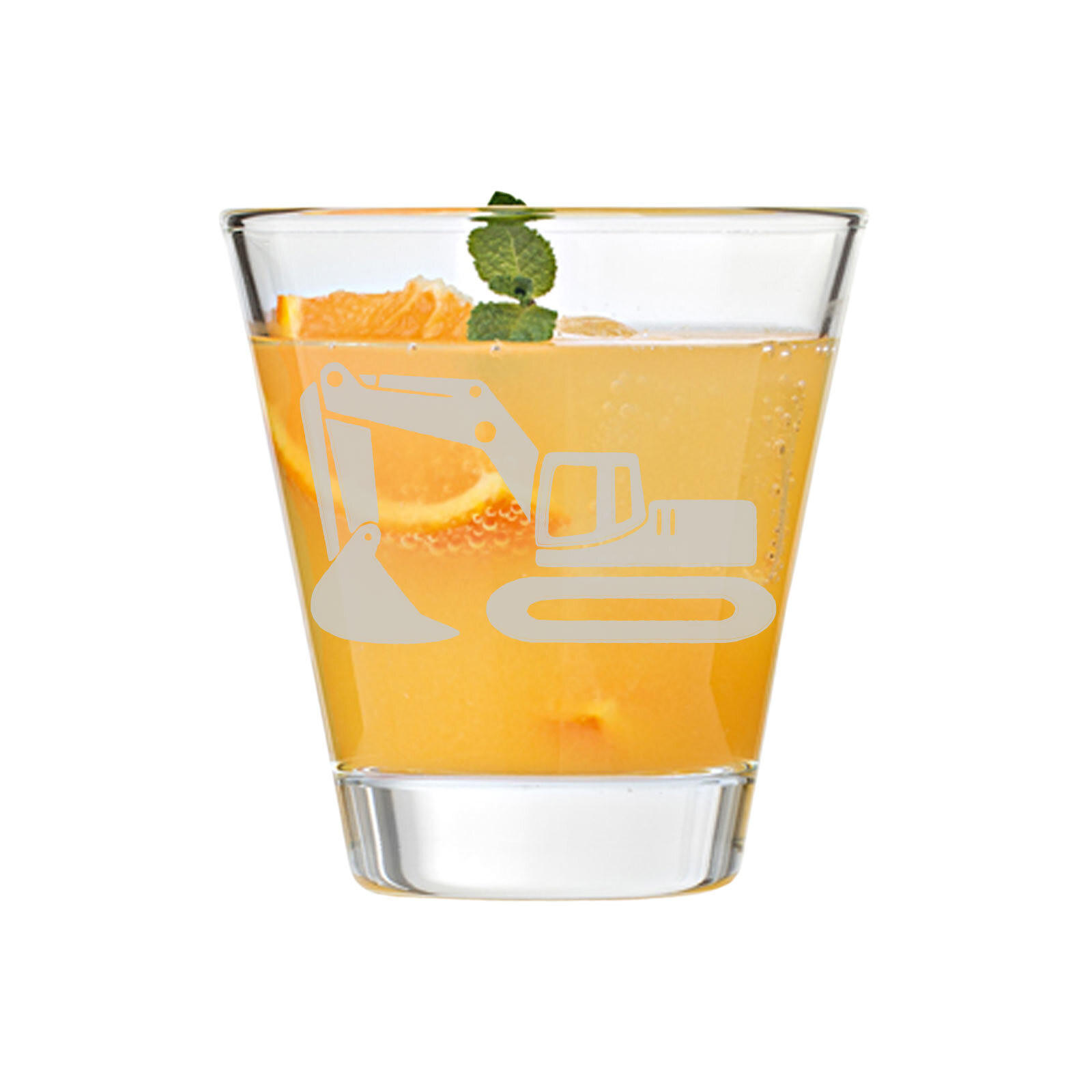 KINDERBECHER Bagger transparent 215 ml - Transparent, Glas (0.215L) - LUXENTU