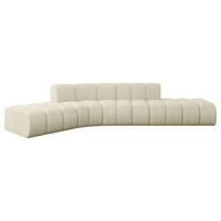 ECKSOFA modulares Sofa Solven-L1 - 380x174x70 cm Beige - Beige, Holzwerkstoff/Textil (380/174cm) - ALTDECOR