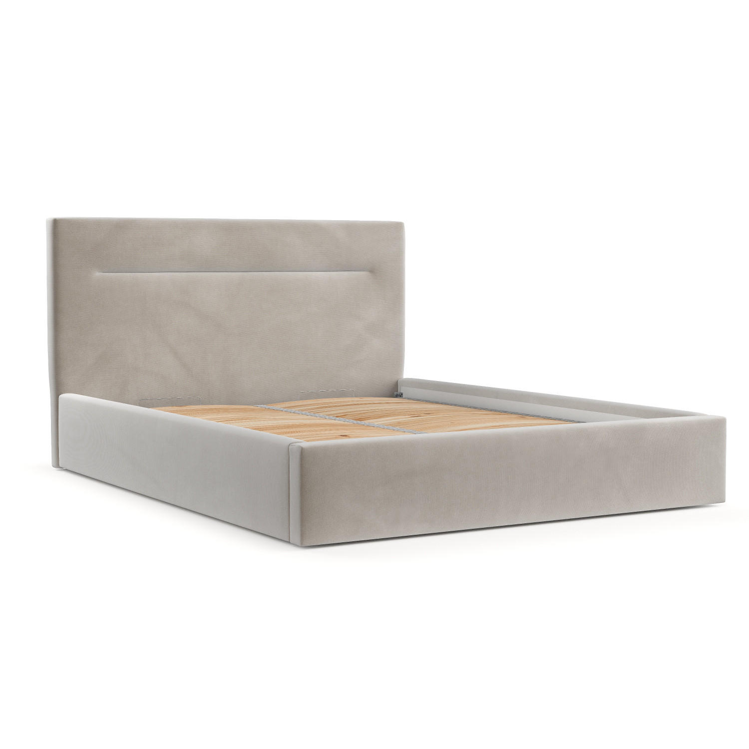 AltaBeds Polsterbett Beige 180x200 cm