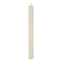 STABKERZE Demi 2,1/2,1/26 cm - Beige, Paraffin (2.1/26/2.1cm) - Atmosphera Createur d´interieur