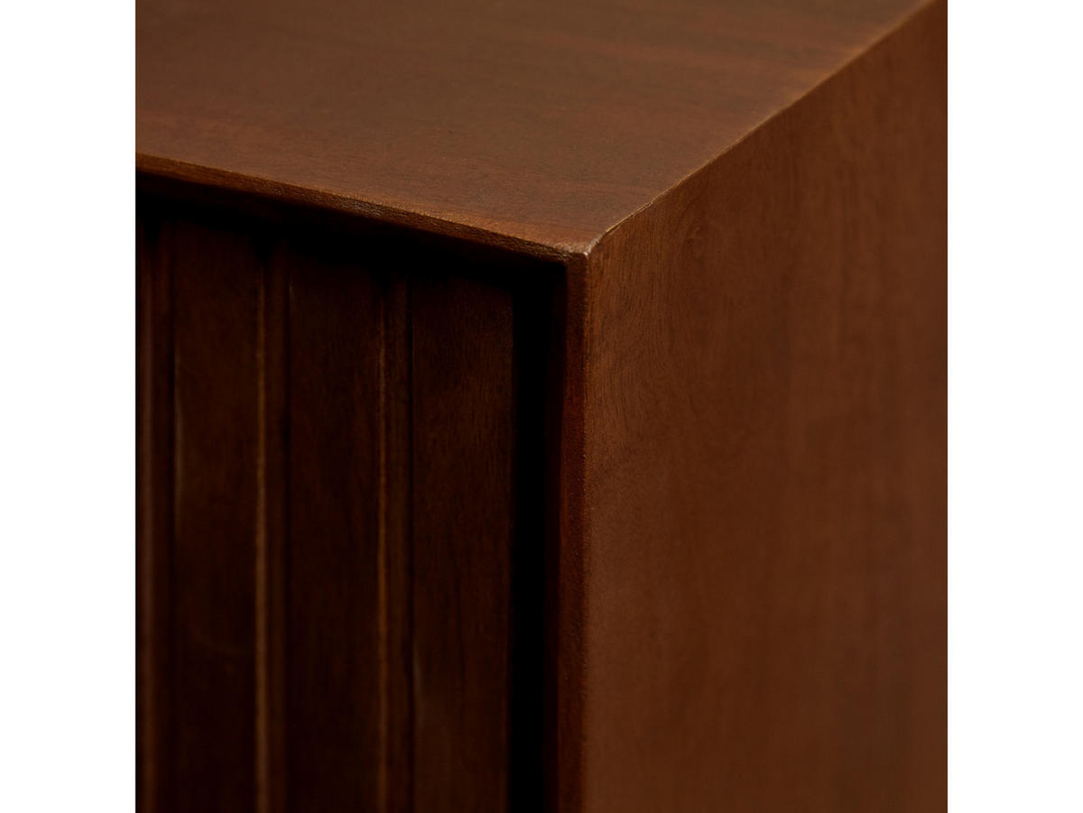 LOWBOARD Dimora Mangoholz 120 cm / 35 cm Braun - Braun, Holz (120/30/35cm) - Villa Möbel