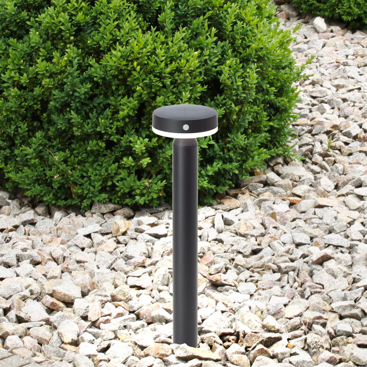 SOCKELLEUCHTE Magua G40442/06 - Schwarz, Metall (13/13/50.2cm) - Brilliant