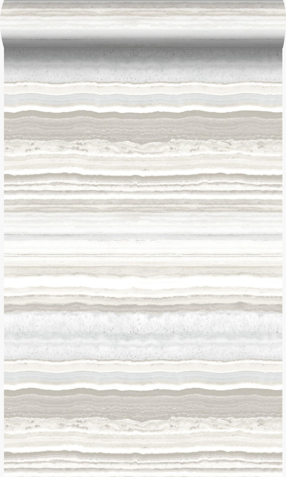 TAPETE Marmor-Optik 53 cm x 10.05 m - Beige, Papier (53/1000cm) - Origin Wallcoverings