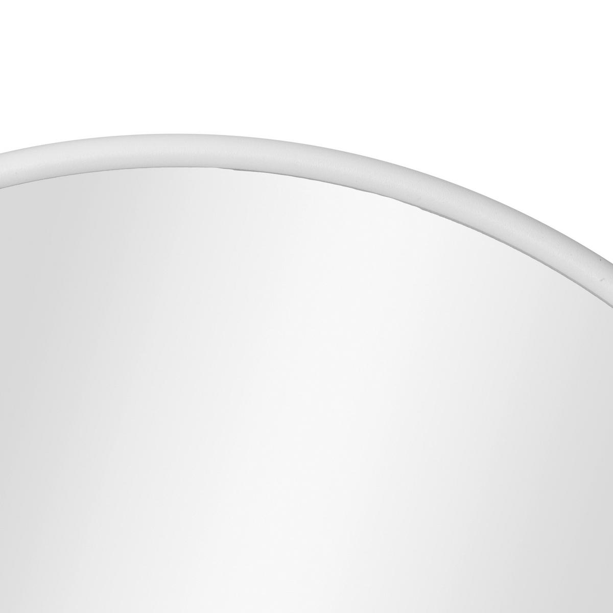 WANDSPIEGEL Picciano - Weiß, Glas/Metall (40/2.8/80cm) - [en.casa]