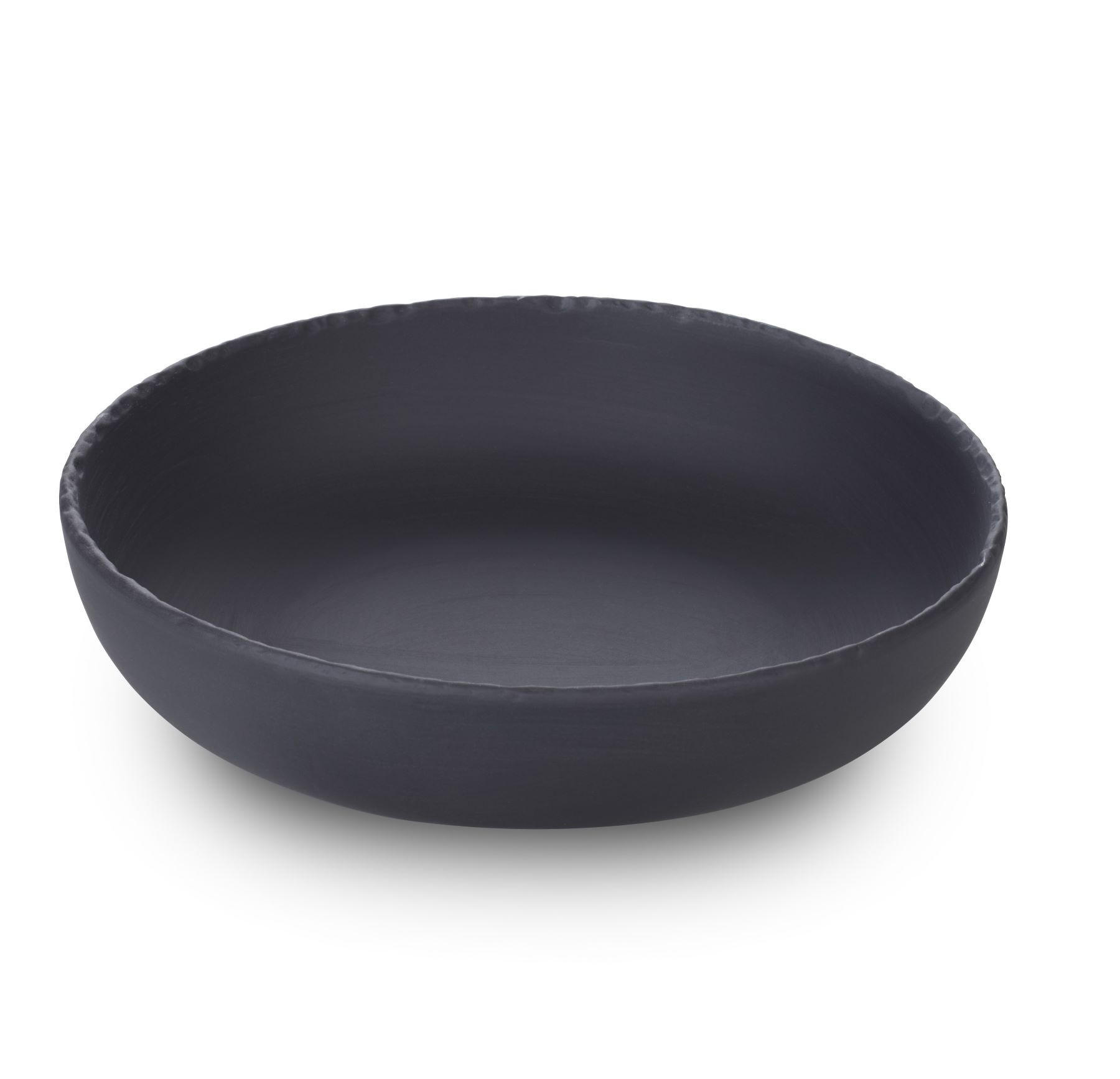 SERVIERTELLER in Schieferoptik 100 cl - Schieferfarben, Keramik (22cm) - Revol Porcelaine France