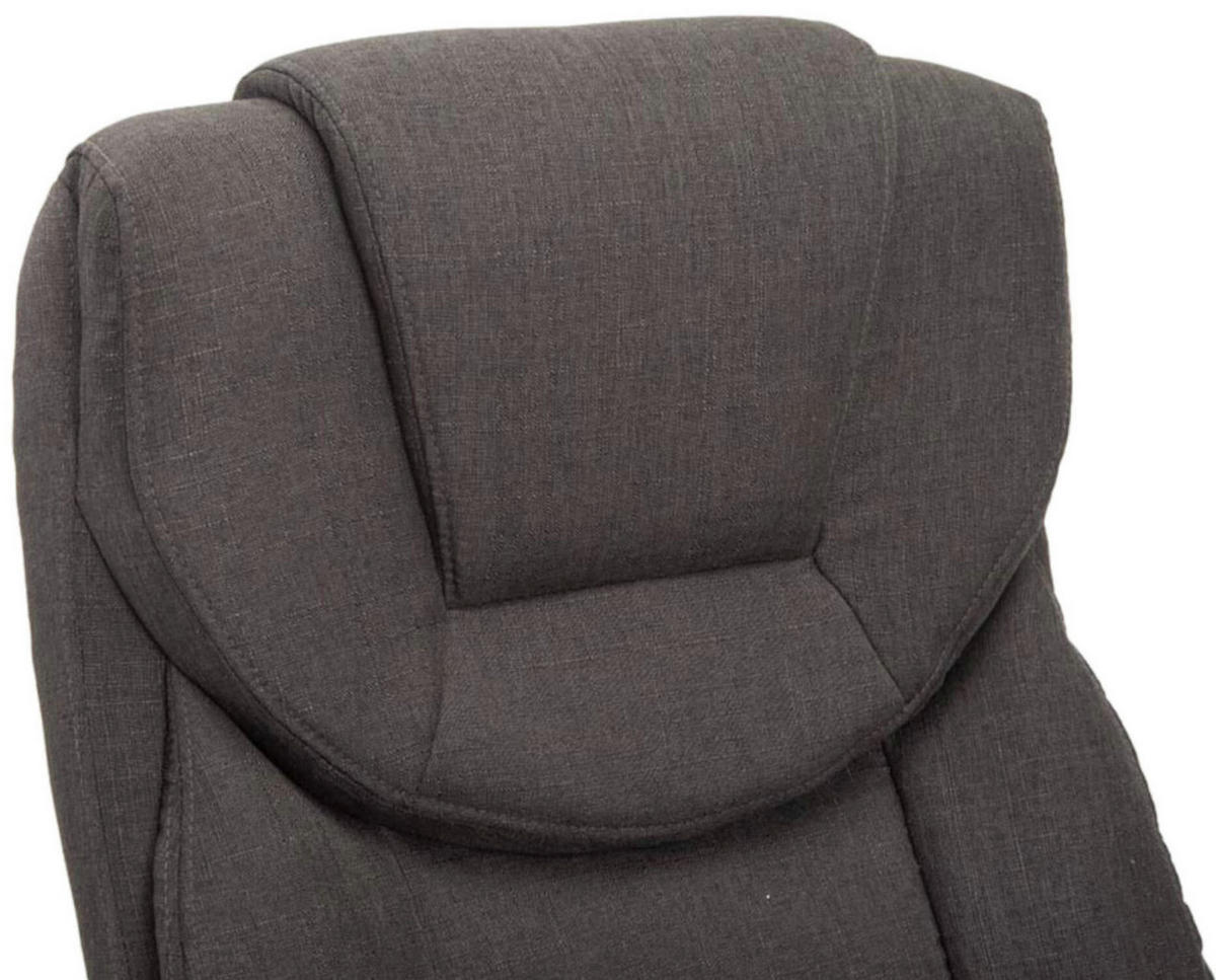 BÜROSTUHL Texum 2, Stoff Dunkelgrau - Dunkelgrau, Kunststoff/Textil (65/119/73cm) - TPFLiving