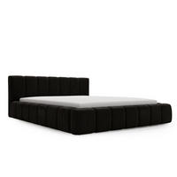 POLSTERBETT Orio 140x200 Schwarz - Schwarz, Textil (140/200cm) - Graingold