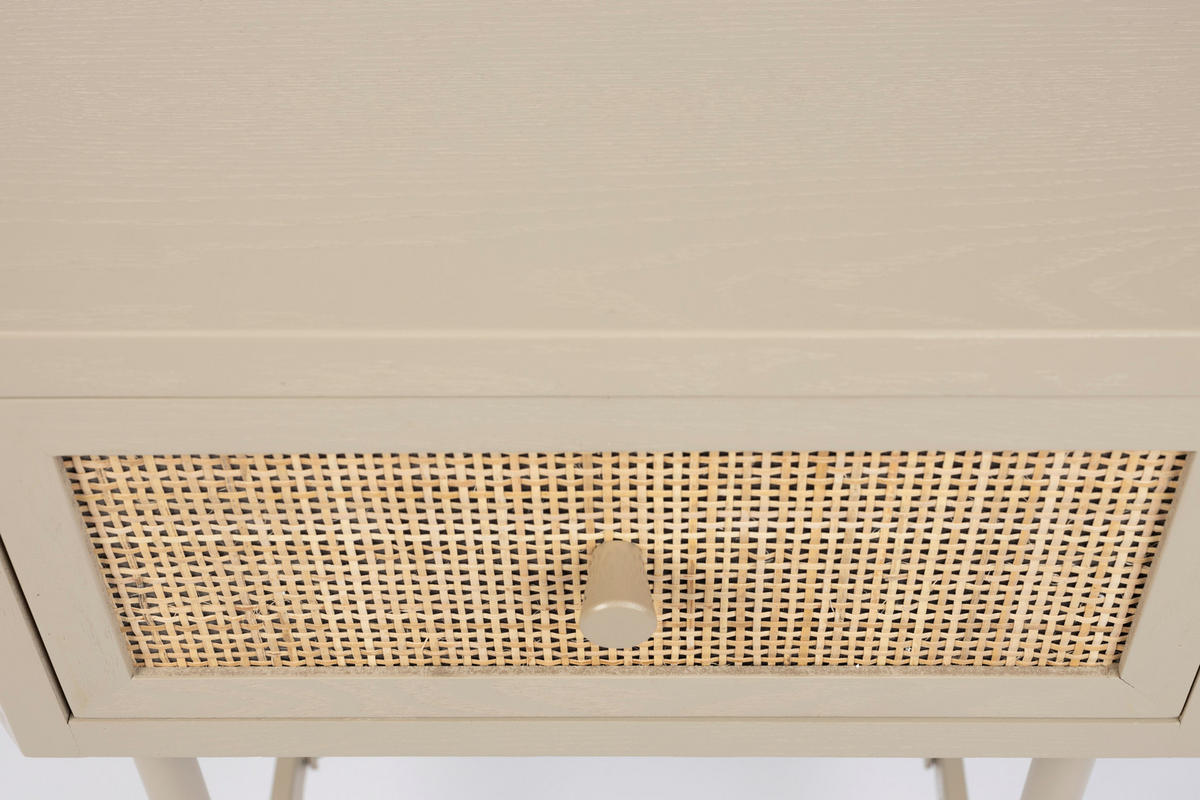 BEISTELLTISCH Amaya - Beige - 38/48/54 cm - Beige, Holz (38/48/54cm)