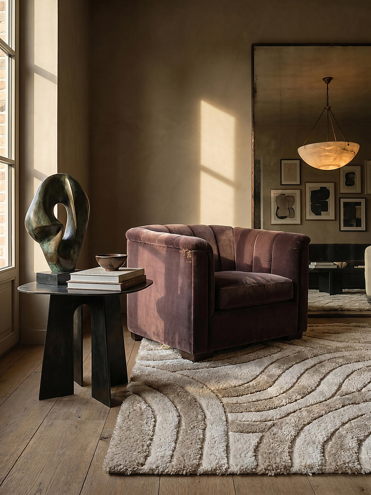 HOCHFLORTEPPICH NADD 200/290 cm - Beige, Textil (290/200cm) - KADIMA DESIGN
