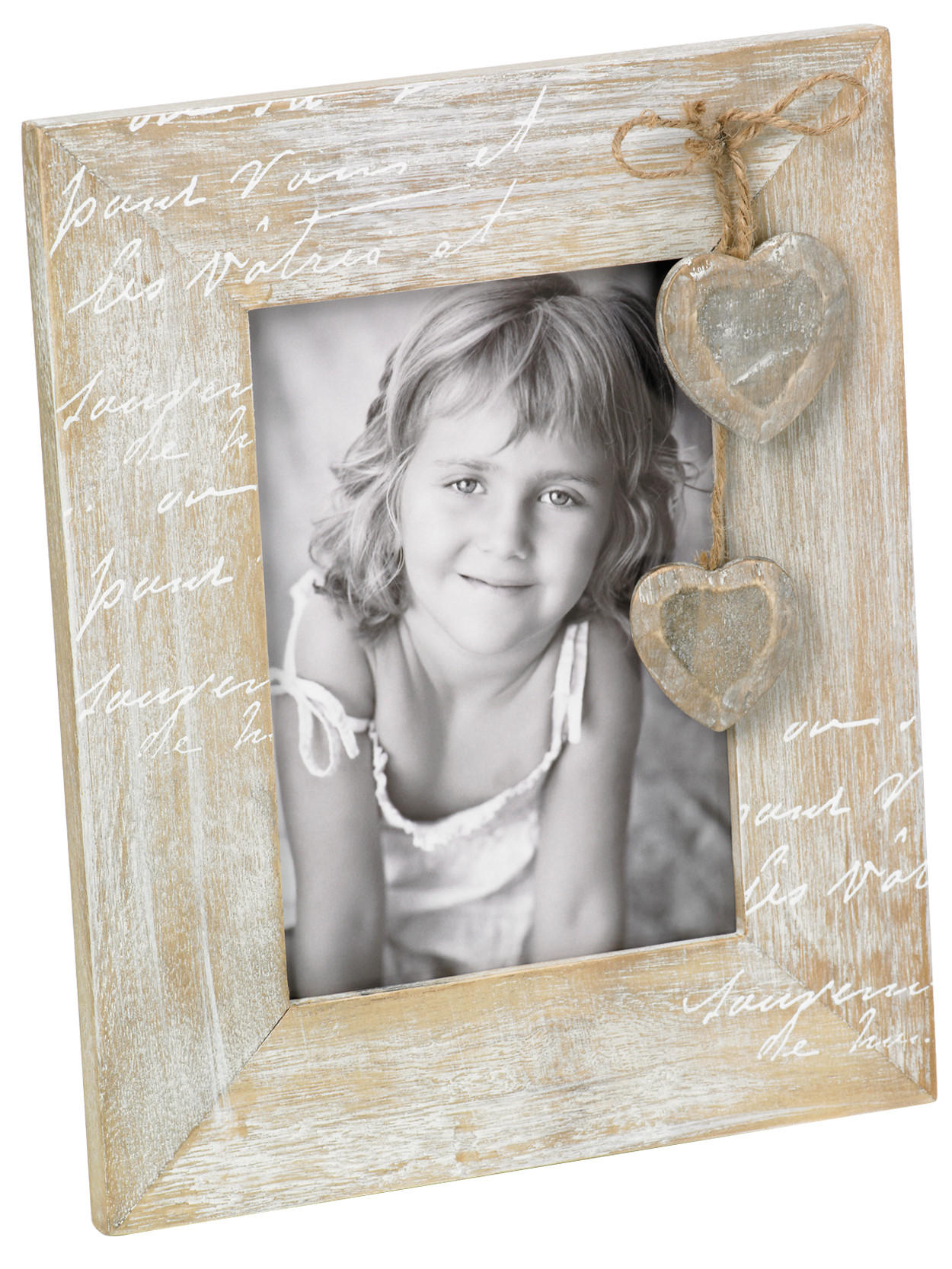 BILDERRAHMEN Le Coeur Portraitrahmen, 13X18 cm - Braun, Holzwerkstoff (21.4/26.7/1.7cm) - walther design