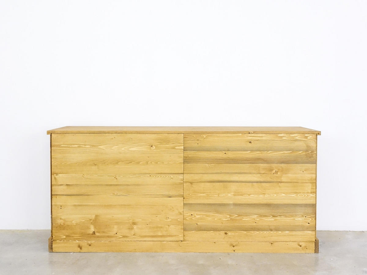 SIDEBOARD aus Massivholz Industrial - Honig, Holz (200/90/50cm) - Seart