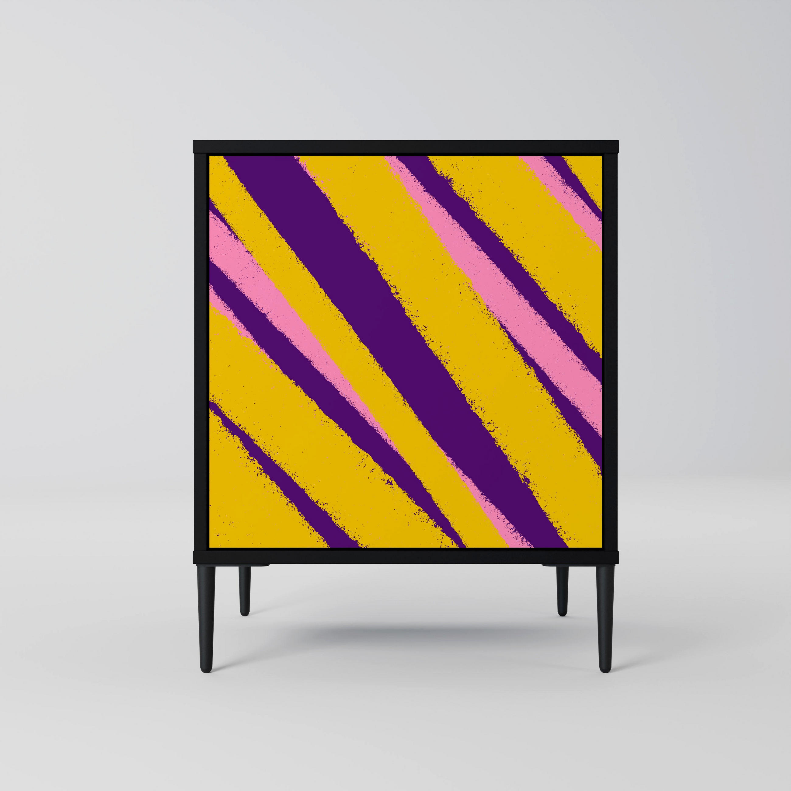 SpaceRebels Sideboard Schwarz 57.5x72.5x42 cm