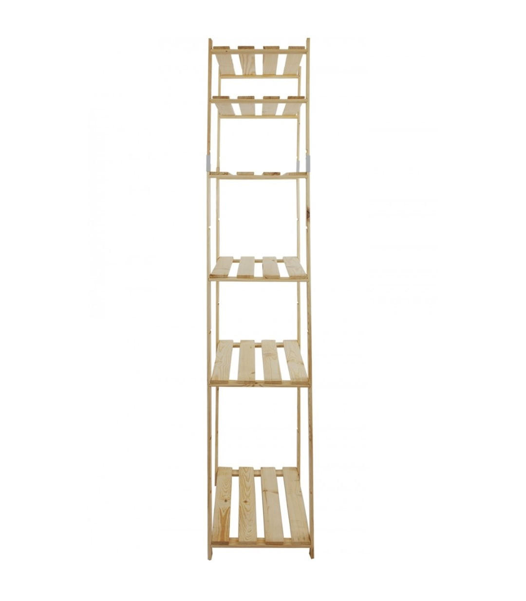 HOLZREGAL PINEPEAK 200x80x38cm 6 Fachboden 1,2cm dickes Kiefernholz Natur - Naturfarben, Holz (80/200/38cm) - PROREGAL