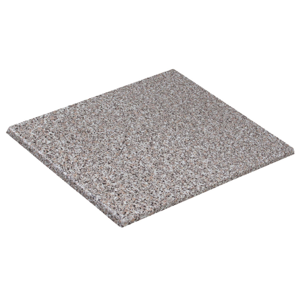 TISCHPLATTE quadratischer 60 cm, Grau - Hellgrau/Grau, Holz (60/2/60cm) - Oviala