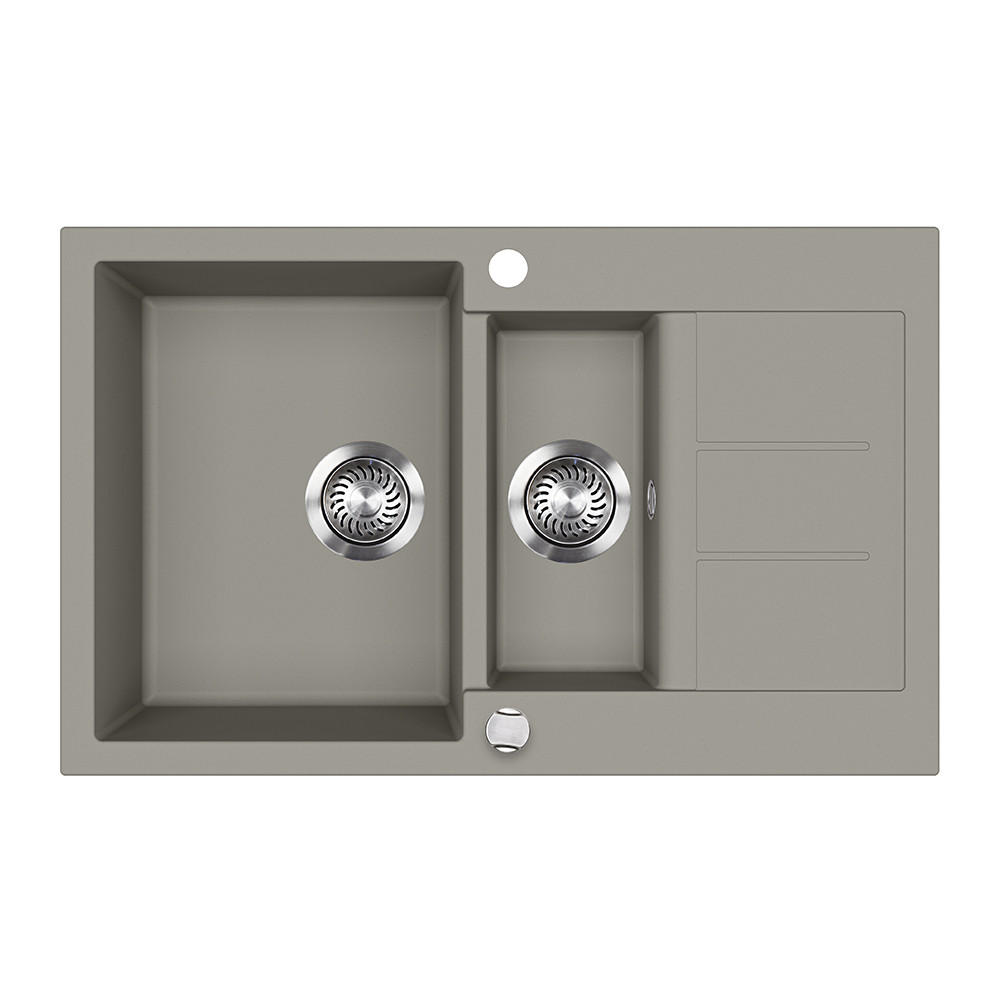 UMYVADLO Seattle Beton - šedá, keramika (80/20/50cm) - Bergstroem