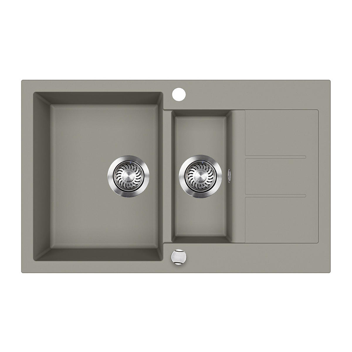 UMYVADLO Seattle Beton - šedá, keramika (80/20/50cm) - Bergstroem