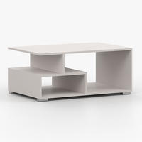 COUCHTISCH DOS II Wohnzimmer, Tisch Kaffeetisch 90 cm Kaschmir/Kaschmir - Kaschmir, Holzwerkstoff (65/90/40cm) - imoebel24