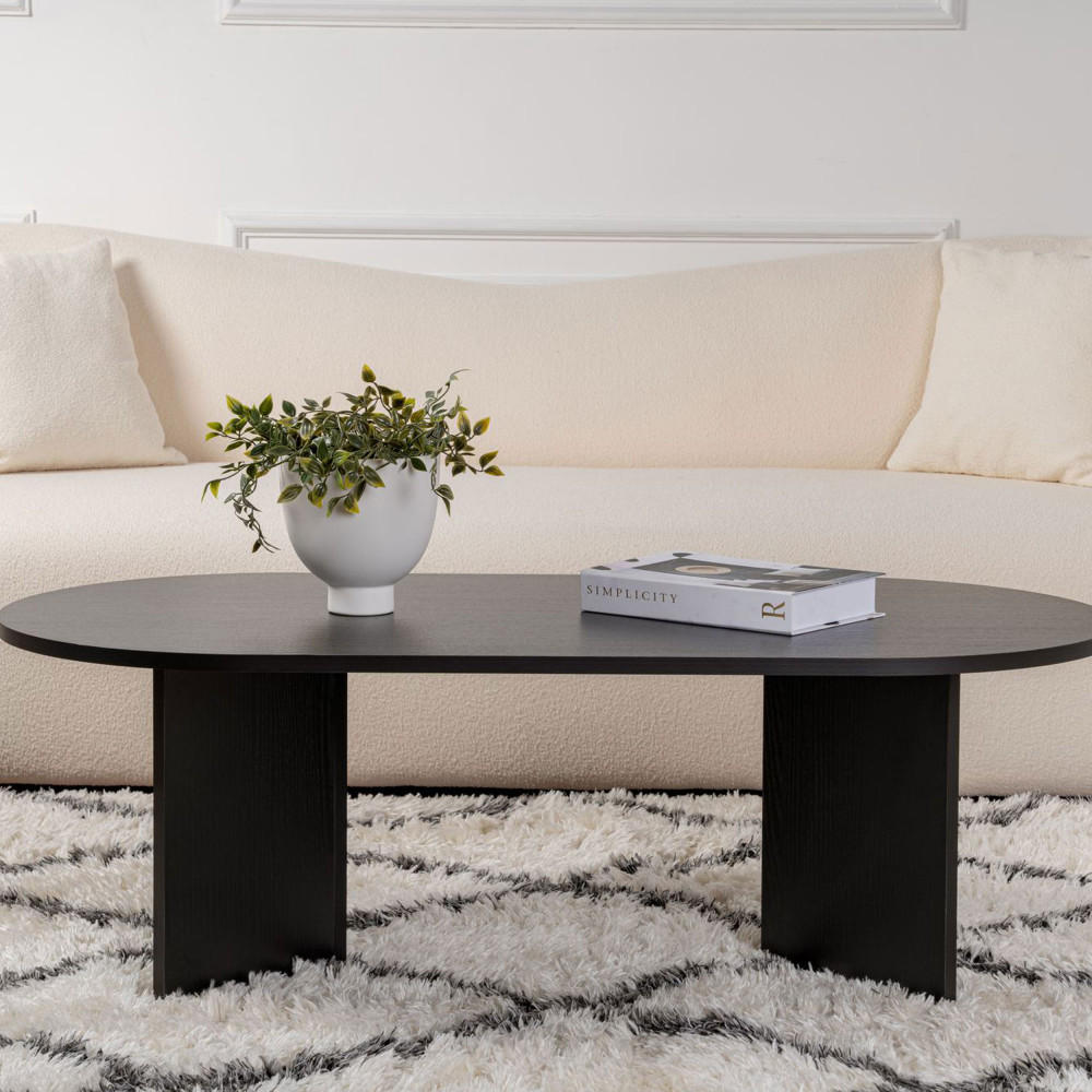 Thumbnail - Drawer Couchtisch, Schwarz, Holz, 60x40x119 cm, Wohnzimmer, Wohnzimmertische, Couchtische