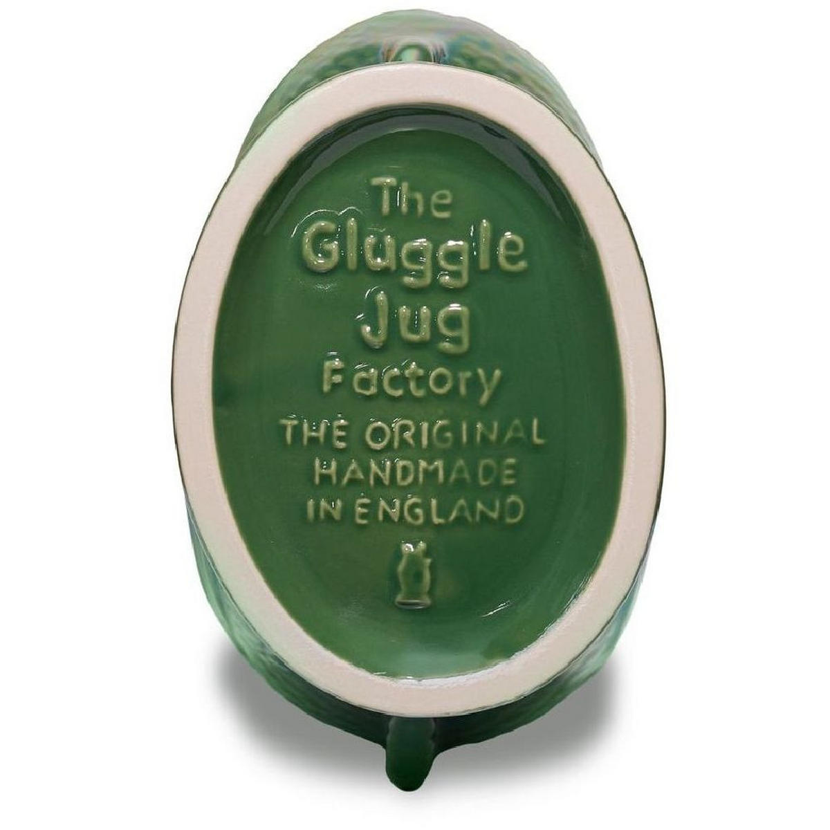 KARAFFE mit „Gluck-Gluck“-Geräusch 27,5/17/9,5 cm - Grün, Keramik (1.2L) - Gluckigluck