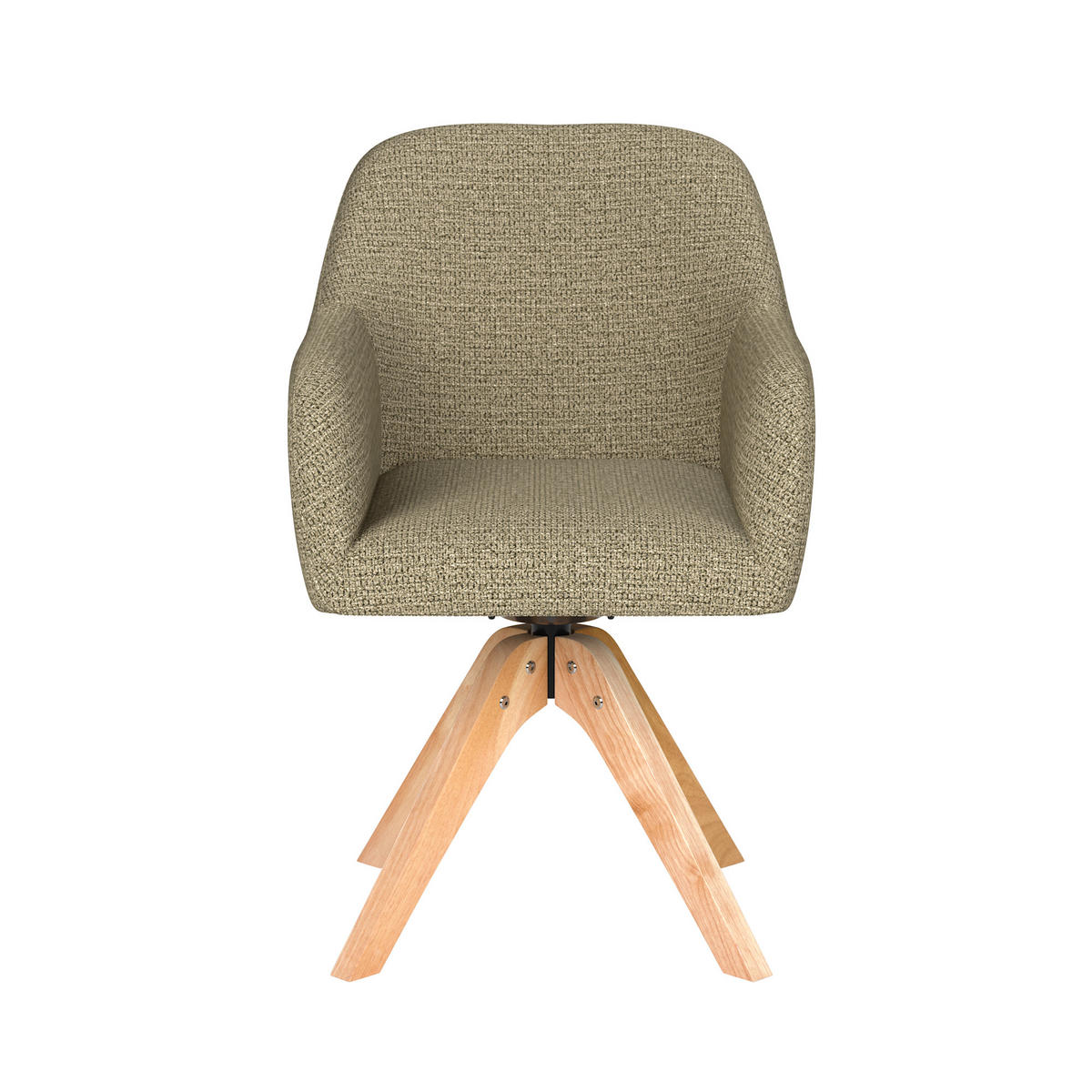 ESSZIMMERSTUHL Otis - Grün - 62/59/84 cm - Grün, Textil (59/84/62cm)