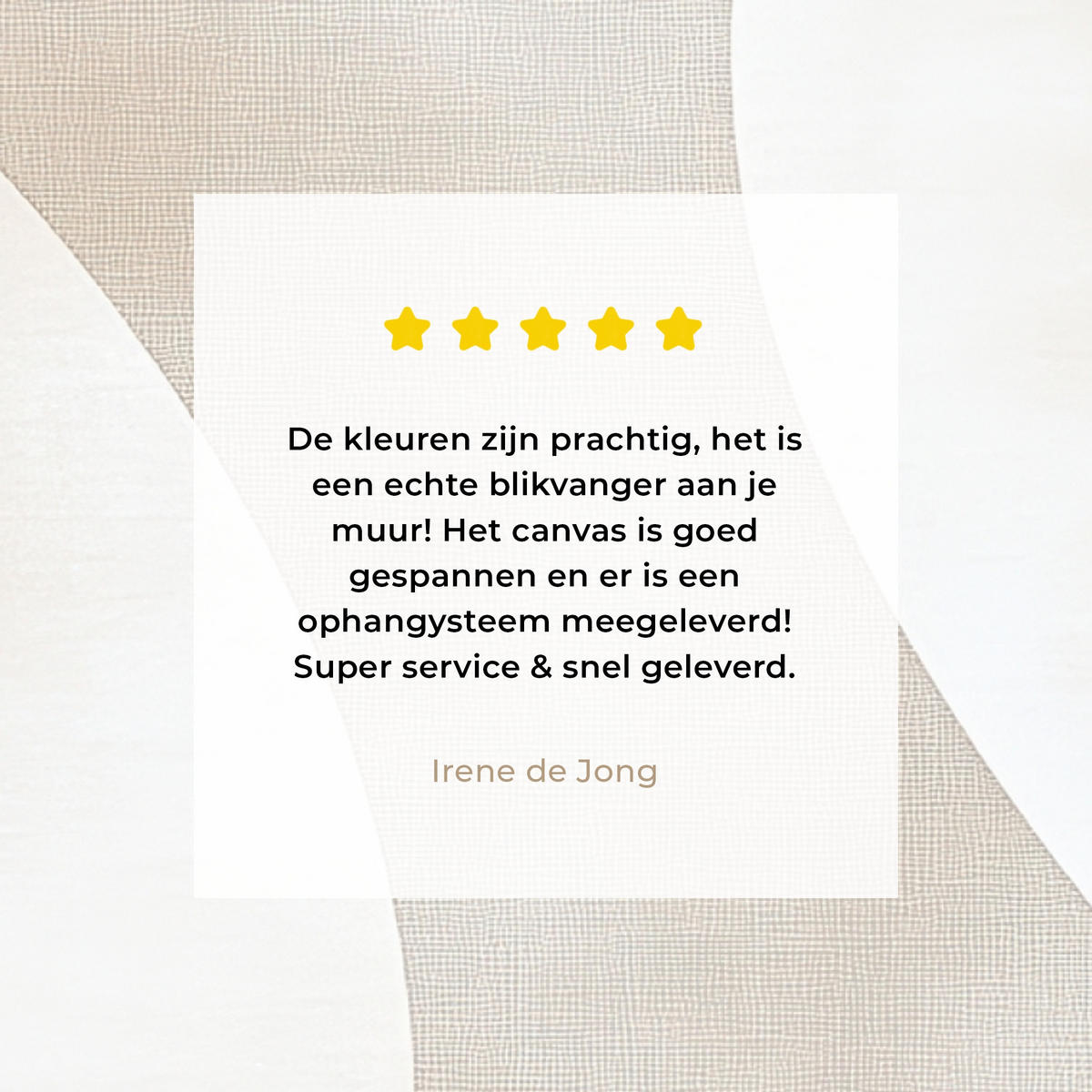 LEINWANDBILD Braun - Japandi - Abstrakt Wandbilder 80x60 cm - Beige, Textil (80/60cm) - MuchoWow