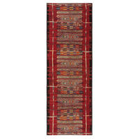 OUTDOORTEPPICH Artis Multicolor/Rot 80x250 cm - Multicolor, Textil (80/250cm) - benuta Nest
