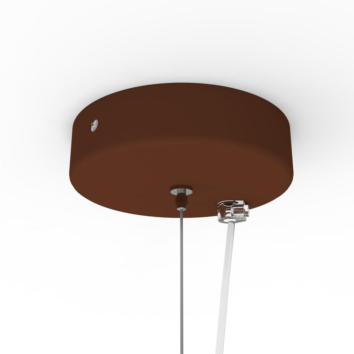 HÄNGELEUCHTE - Braun, Metall (50/50/40cm) - Lumicom