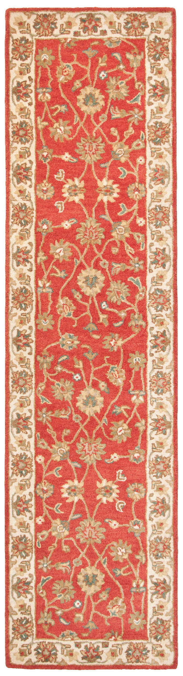 HANDTUFTTEPPICH Royal Ziegler 70x270 cm - Braun, Textil (70/270cm) - THEKO