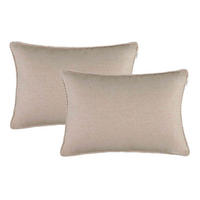 ZIERKISSENHÜLLE DEKOKISSENHÜLLE FUN 2er Set - Beige, Textil (58/38cm) - Esprit