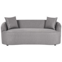 SOFA Stoff Grau Amal - Dunkelgrau, Textil (175/68/80cm) - Beliani