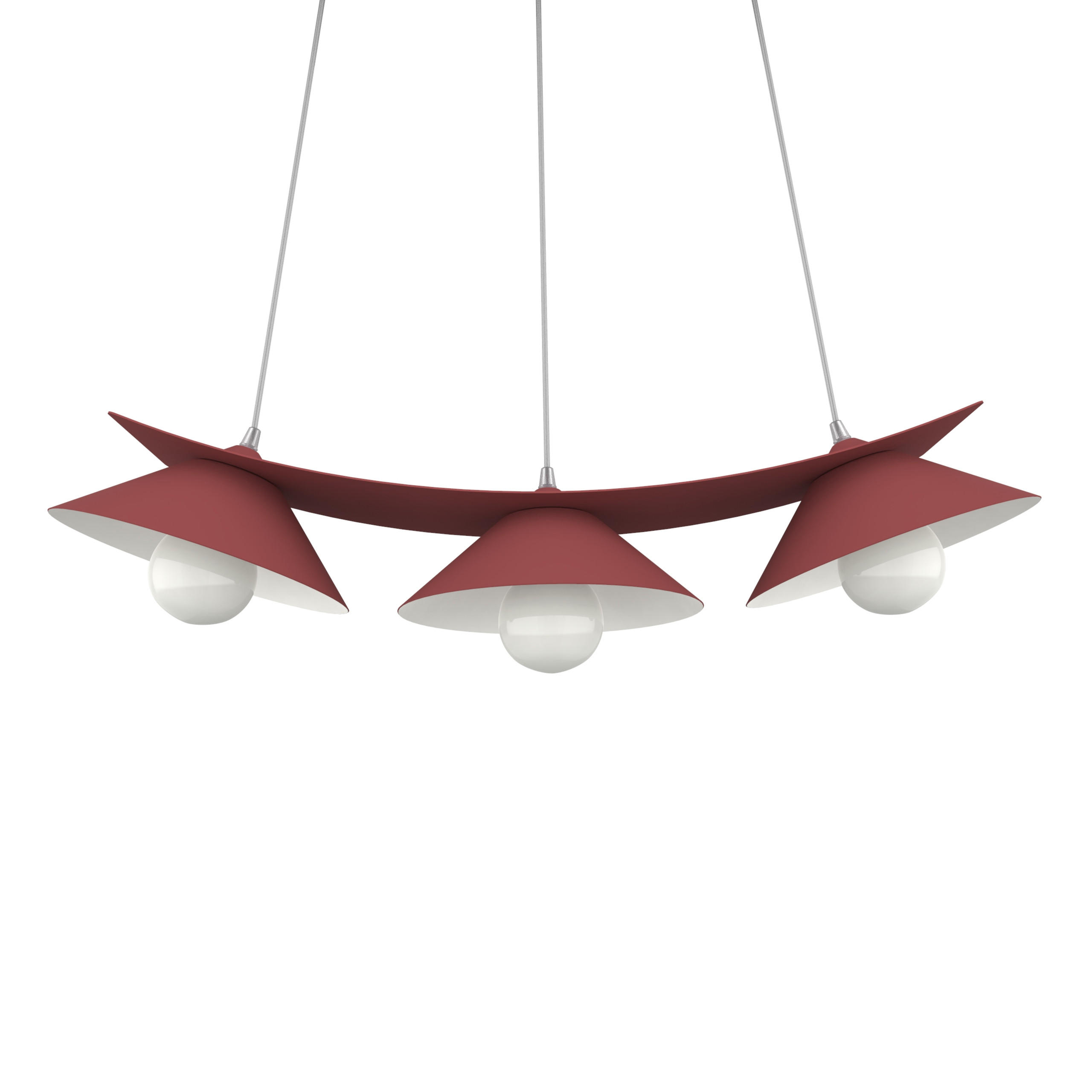HÄNGELEUCHTE - Samtahornfarben, Metall (70/25/16cm) - Lumicom