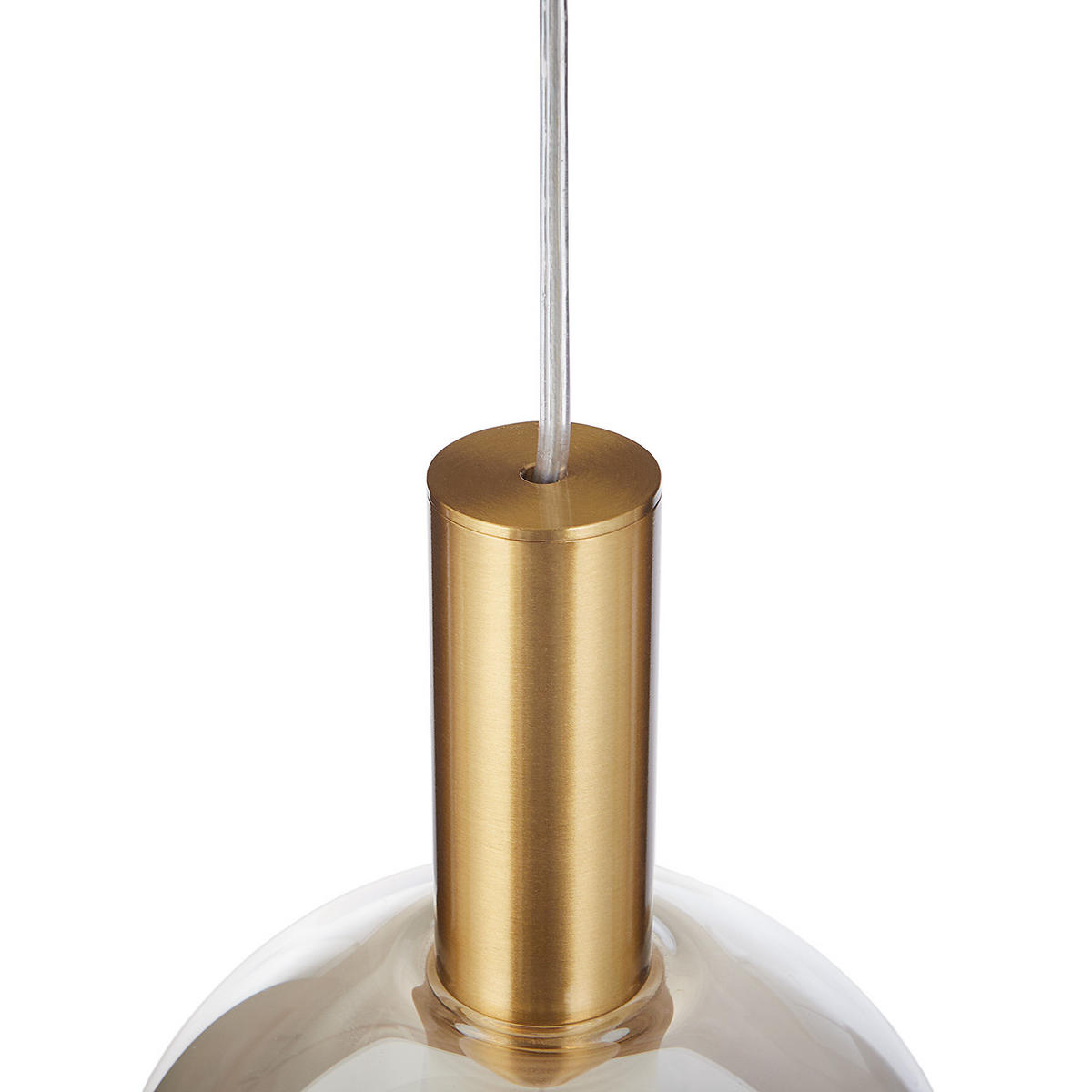 PENDELLEUCHTE Exemplar - Goldfarben, Glas (70/13/120cm) - Butlers