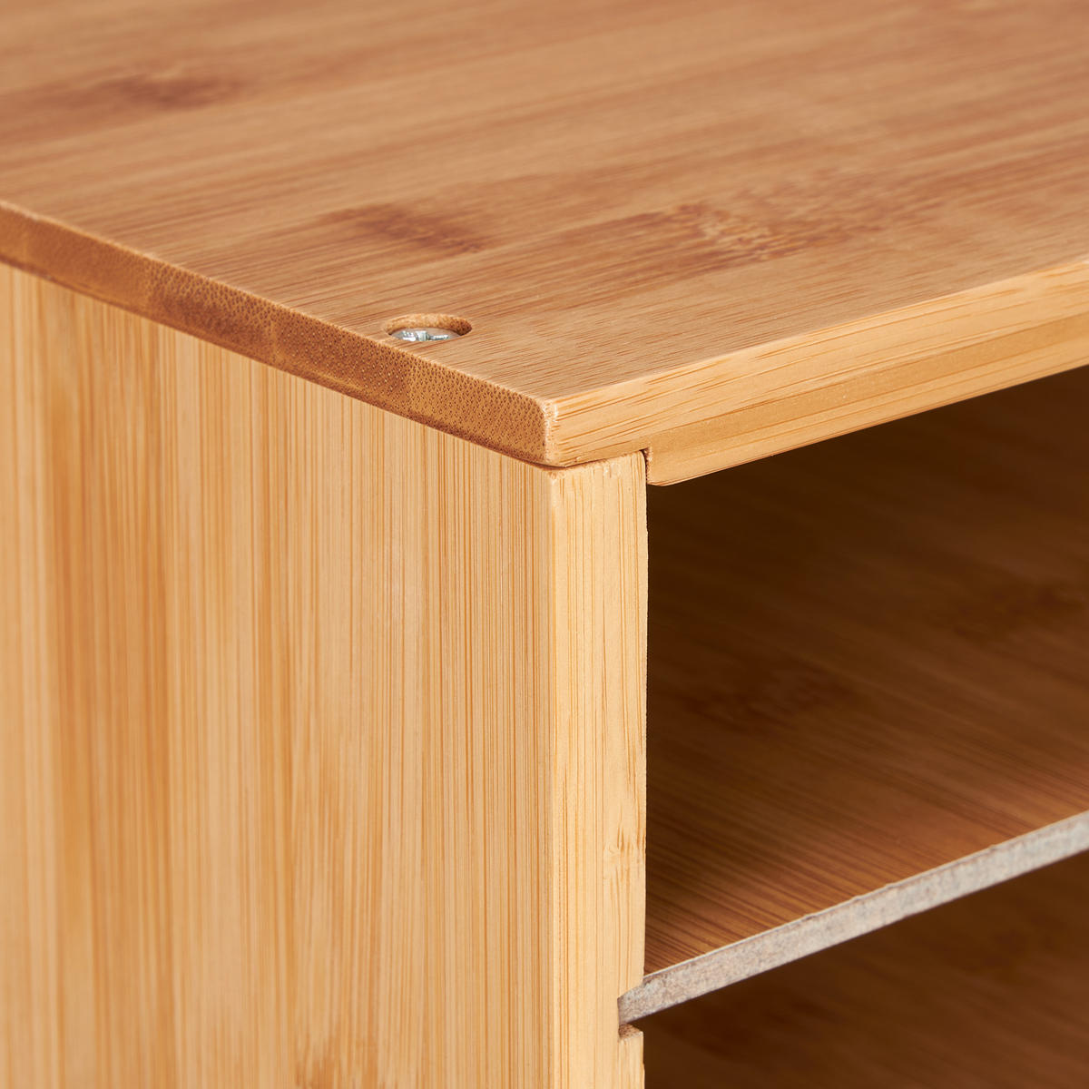 UKLADANIE dokumentov - svetlohnedá, drevo/kompozitné drevo (49/25/31cm) - Relaxdays