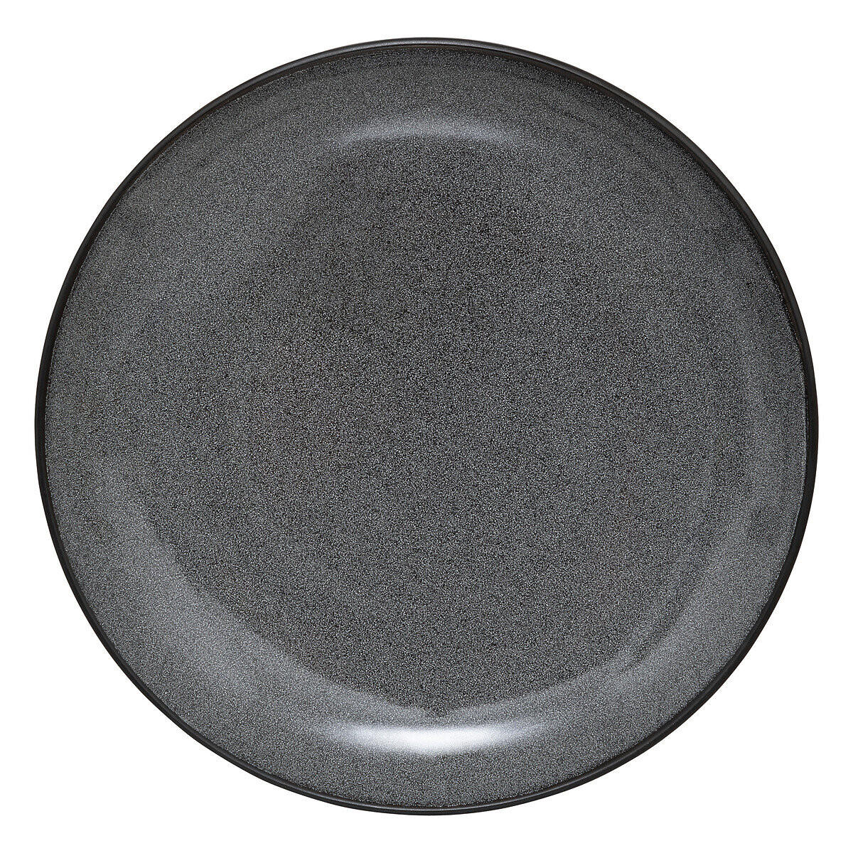 SPEISETELLER Diane Ø 27 cm - Dunkelgrau, Keramik (27cm) - Secret de Gourmet