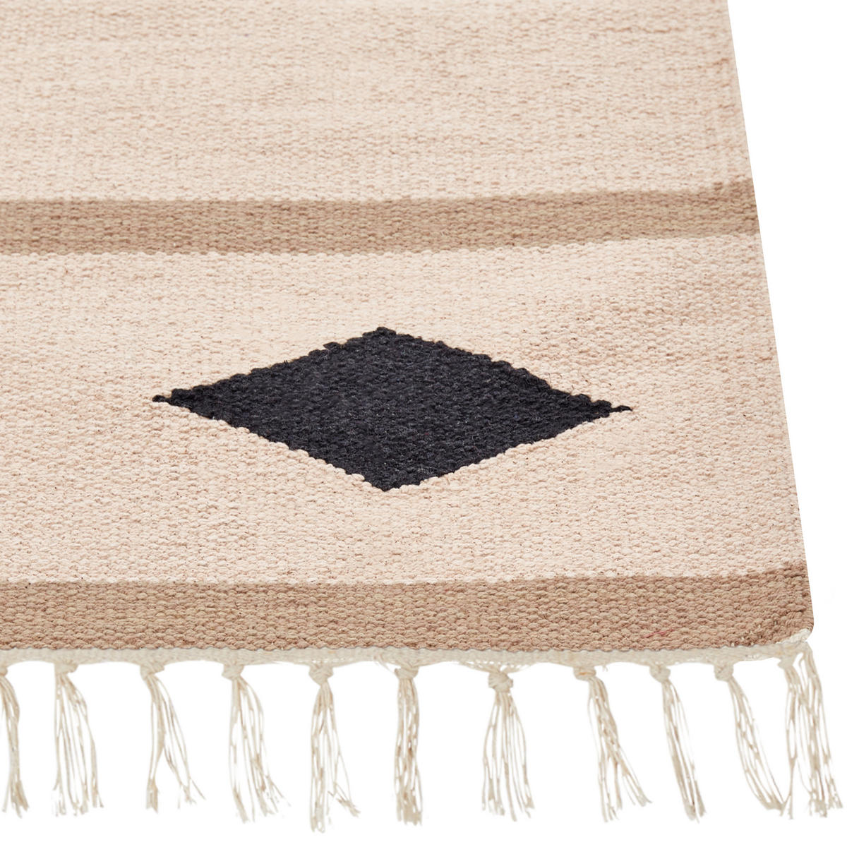 KELIM-TEPPICH Berdik 200/140 cm - Multicolor, Textil (140/200cm) - Beliani